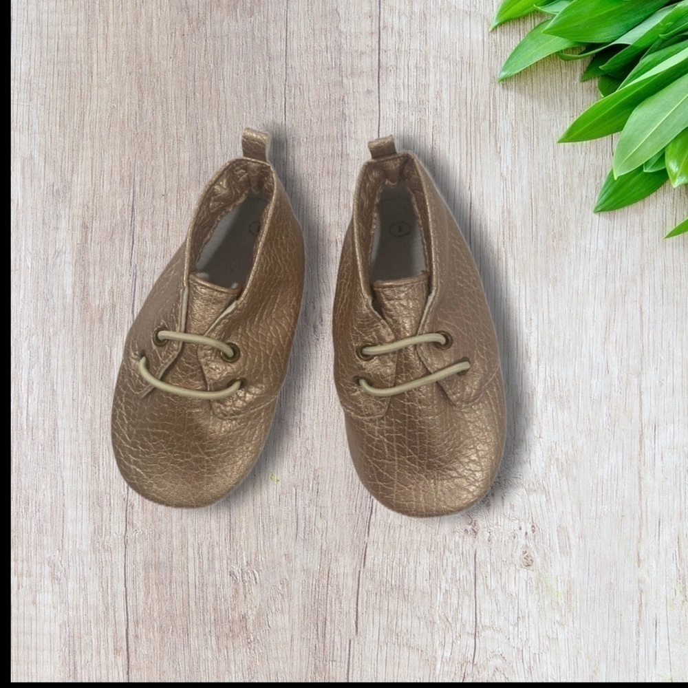 Sweet N Swag Moccasins Size 4 (1-1.5 Years) - Picture 2 of 7